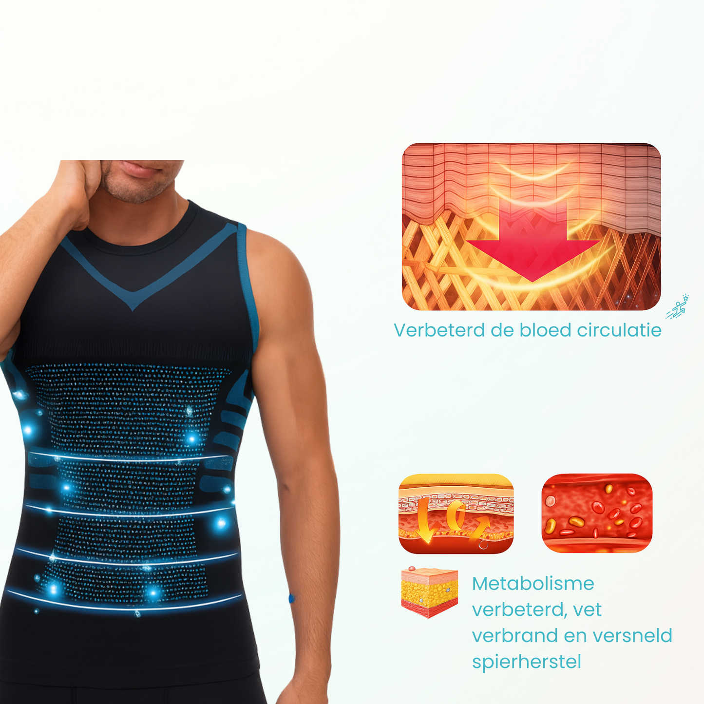 ShapeXpert™ V2 Compressie Hemd
