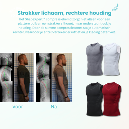 ShapeXpert™ V2 Compressie Hemd